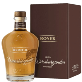 Grappa-di-Pinot-Bianco-Roner-distillerie astuccio-cl.70