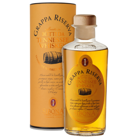 Grappa-riserva-Sibona-in-Botti-da-Whiskey-astuccio-cl.50